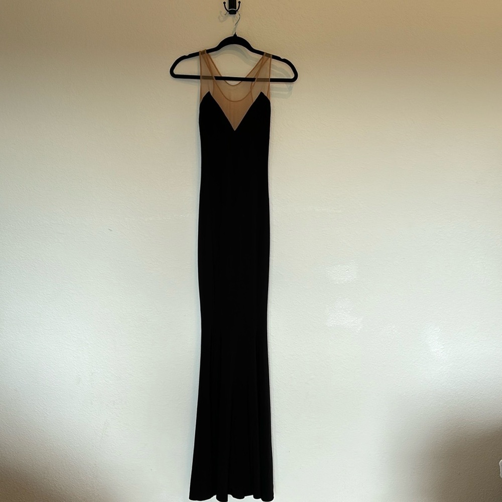 Norma Kamali Racer Fishtail Gown